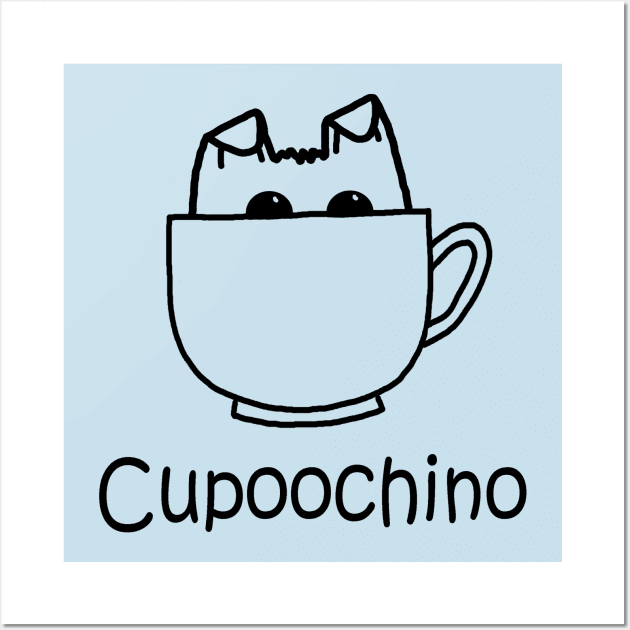 Cupoochino Pocket Wall Art by PelicanAndWolf